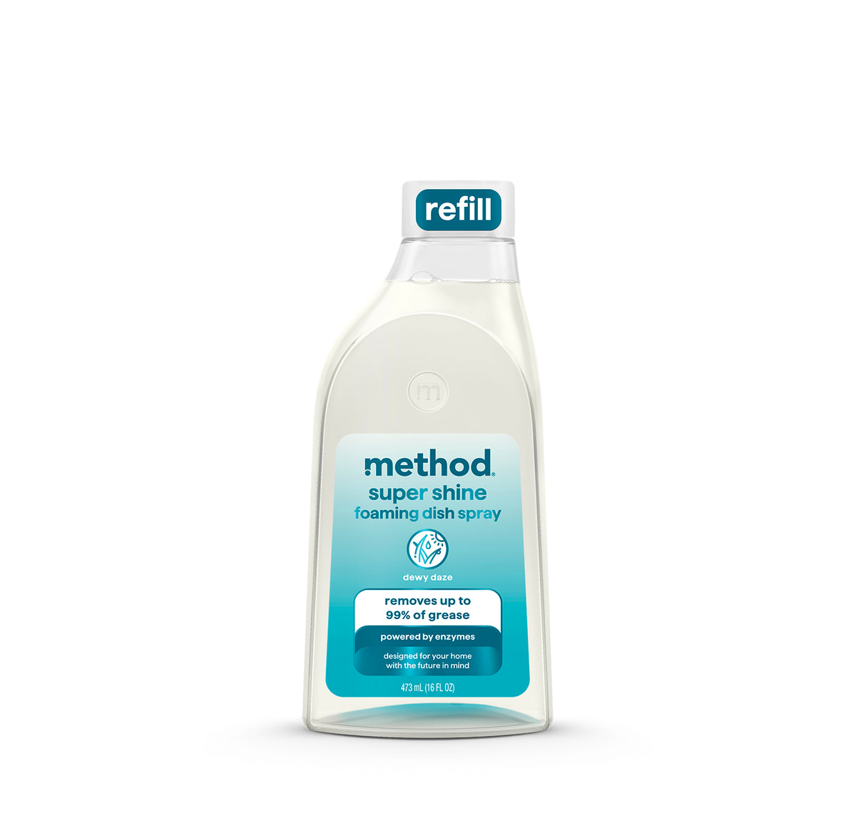 MTHD_FoamingDishRefill_16oz_DewyDaze_Front_US_390796